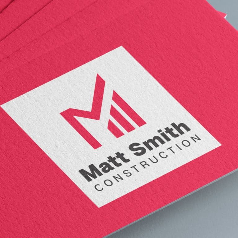 JFM Marketing + Design | Brand Identity/Logo Design Matt Smith Contracting
