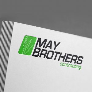 JFM Marketing + Design | Brand Identity/Logo Design May Brothers Contracting